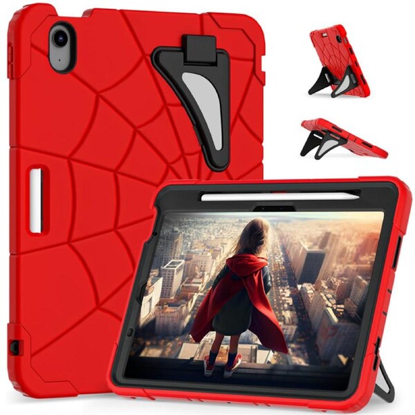 Catzon Tablet Case SpiderMan for iPad Air 11Inch M2 / M3 Shockproof Case-RedBlack