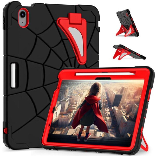 Catzon Tablet Case SpiderMan for iPad Air 11Inch M2 / M3 Shockproof Case-BlackRed