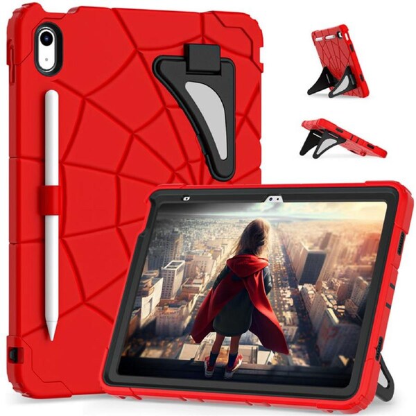 Catzon Tablet Case SpiderMan for iPad A16 11th / iPad 10th 10.9 Shockproof Case-RedBlack