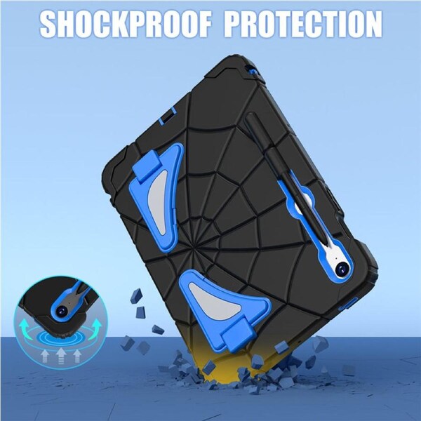 Catzon Tablet Case SpiderMan for Samsung Galaxy Tab S9 / S9FE / S10FE / S10 Lite Shockproof Case-BlackBlue