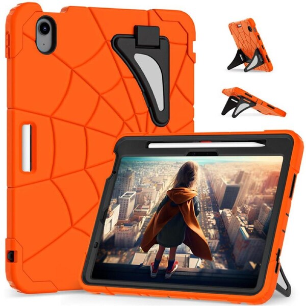 Catzon Tablet Case SpiderMan for iPad Air 11Inch M2 / M3 Shockproof Case-OrangeBlack