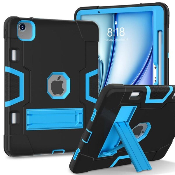 Catzon Tablet Case for iPad Air 11Inch M2 / M3 Shockproof Case-BlackBlue