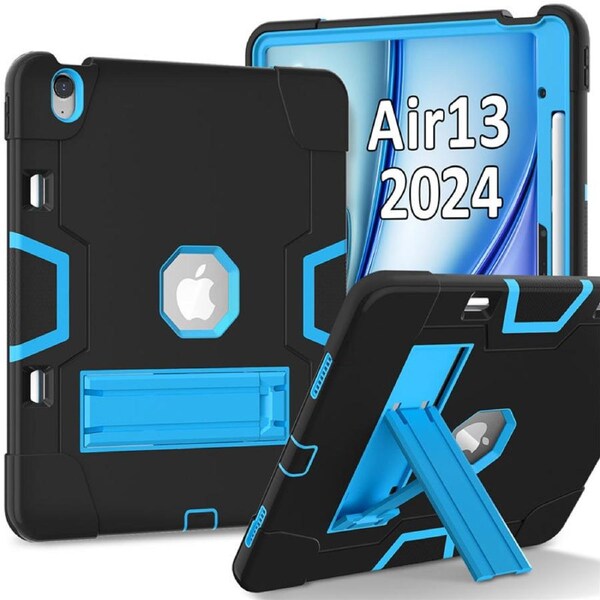 Catzon Tablet Case for iPad Air 13Inch M2 / M3 Shockproof Case-BlackBlue