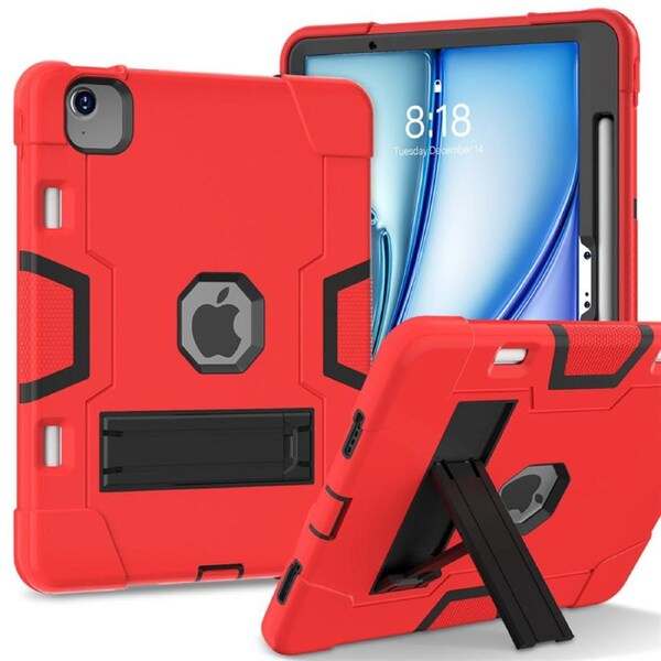Catzon Tablet Case for iPad Air 11Inch M2 / M3 Shockproof Case-RedBlack