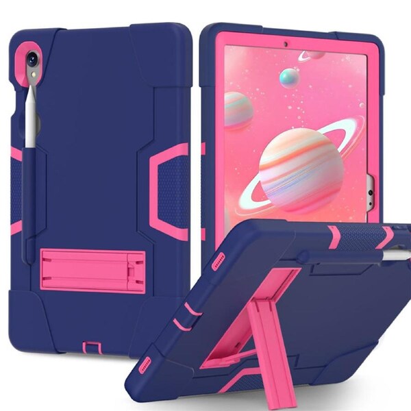 Catzon Tablet Case for Samsung Galaxy Tab S9 / S9FE / S10FE / S10 Lite Shockproof Case-NavyBlueRed