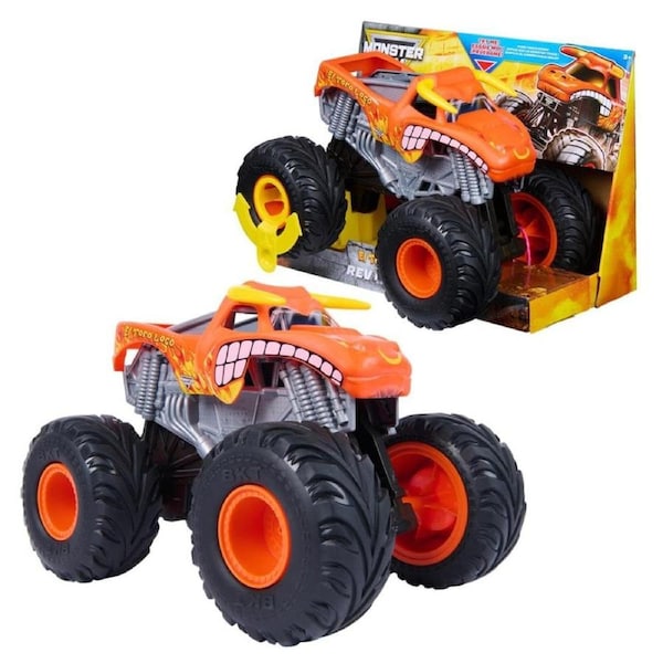 Monster Jam El Toro Loco Rev N Roar 1:18 Scale