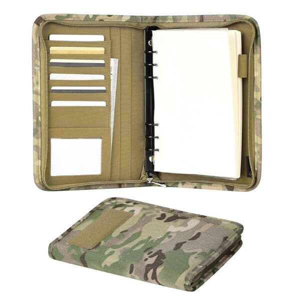 Outdoor Stationery Pouch Notebook Portable Durable For Hiking Camping Travel