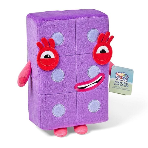 Numberblocks Six Playful Pal Plush