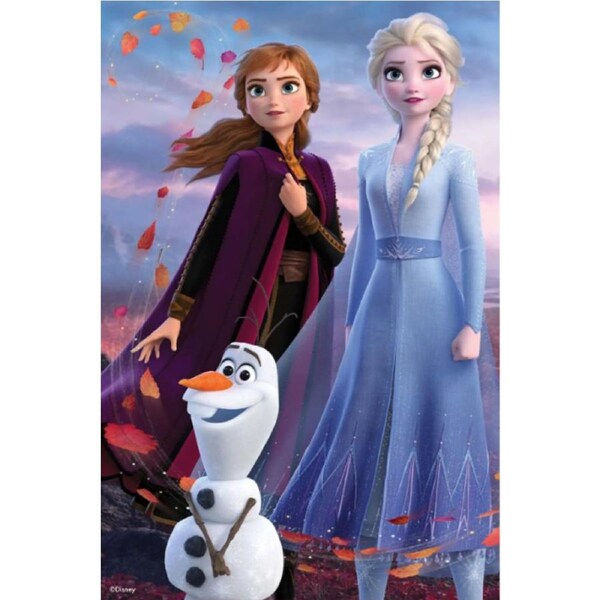 Prime 3D Lenticular Disney Frozen 200 Piece Jigsaw Puzzle 46x31cm