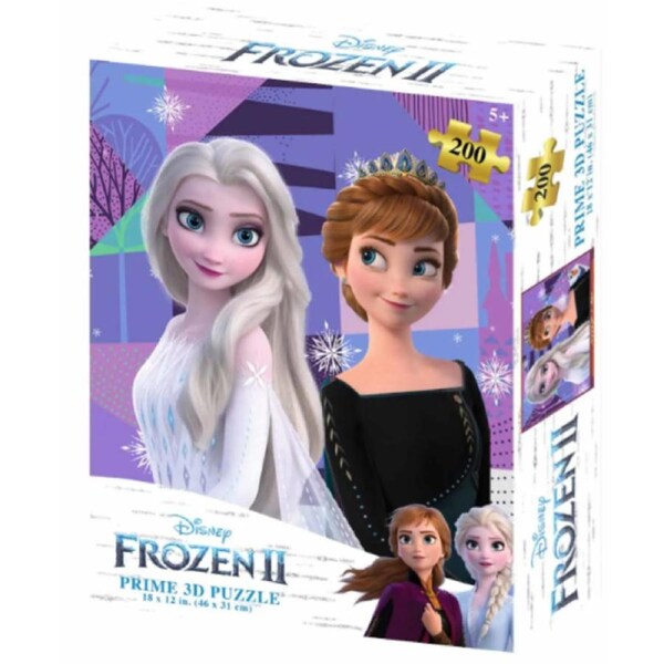 Prime3D Lenticular Disney Frozen 200 Piece jigsaw Puzzle - 46x31cm