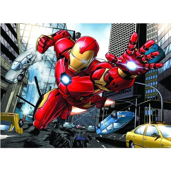 Prime3D Lenticular Marvel Iron Man 500 Piece Jigsaw Puzzle 61x46cm