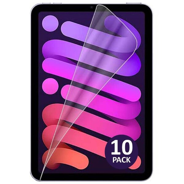 10x Soft Pet Film Screen Protector for Apple iPad Mini 7th Gen 8.3'' 2024 Bulk Guard