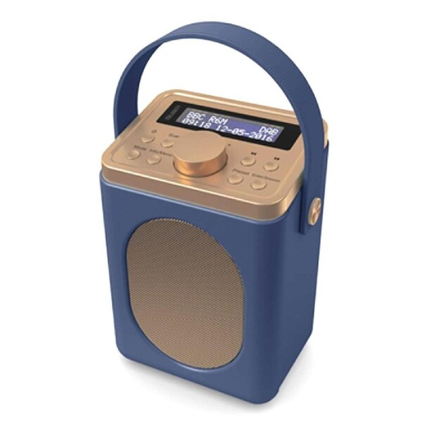 Majority Shelford FM DAB+ Radio Dual Alarm Bluetooth Award Winning - MN BLUE