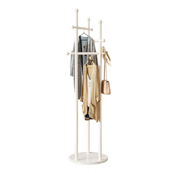 Floor Standing Coat Rack with Hook Durable Material for Entryway Hallway Bedroom