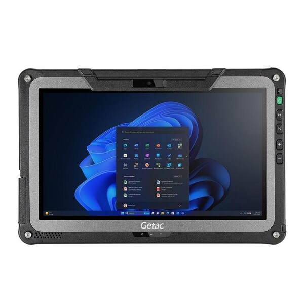Getac Rugged Touchscreen Laptop F110G7 - i5-1335U, 11.6" + Webcam, Win11+16GB, 256GB PCIe SSD, SR FHD+TS+stylus, ANZ Power, Rear Camera+Standard Batteries, WIFI+BT+4G GPS+PT, USB 2.0