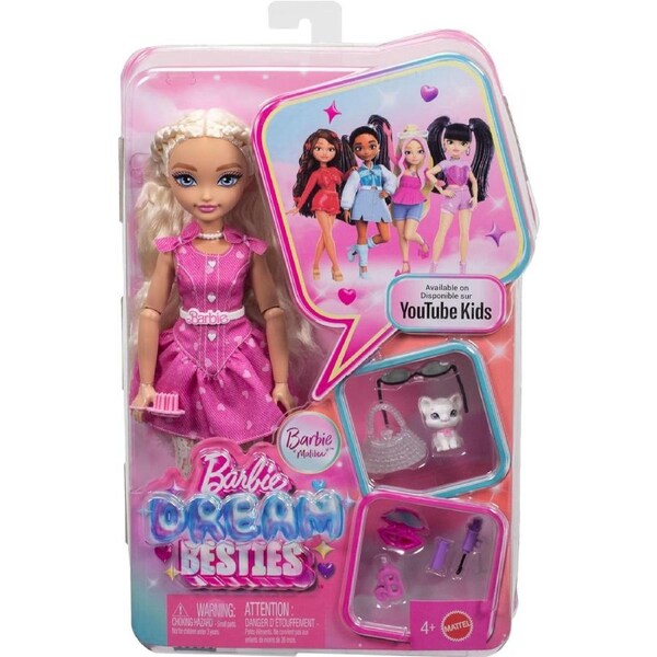 Barbie Dream Besties Doll And Accessories - Malibu JKP50