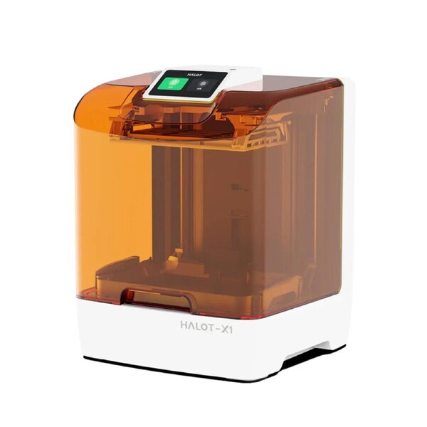 Creality Resin 3D Printer Halot-X1 Combo, Intelligent Resin Management, 10.1" 16K Mono LCD, 14 × 19 µm, 170 mm/h High-Speed Printing, Intelligent Resin Management, Fully Assembled Auto Leveling