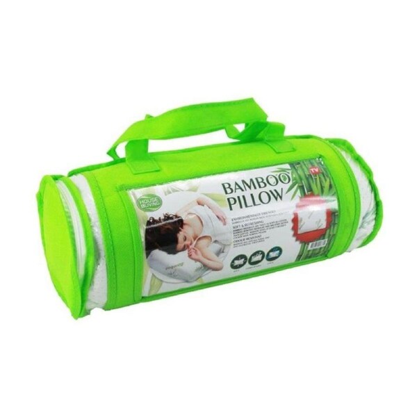 Braz Bamboo Rolled Breathable Airflow Sleeping Pillow 40x55cm