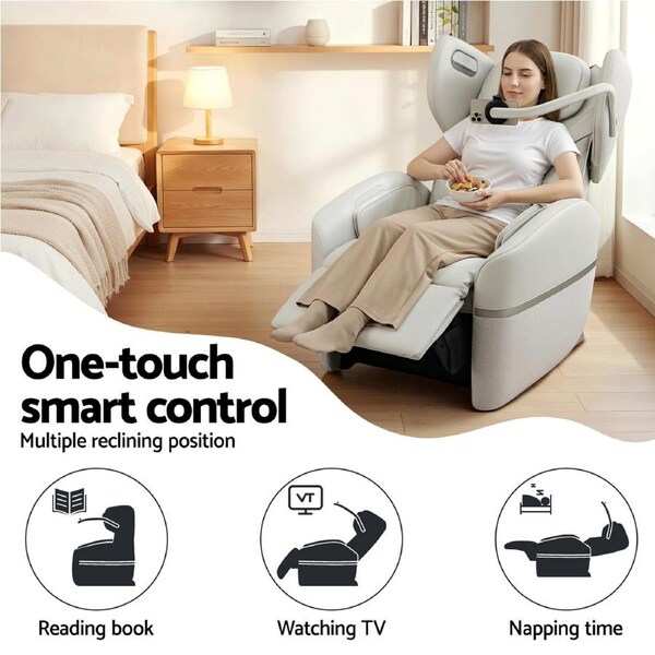 Livemor Massage Chair Electric Vibration Recliner Chair ZENO