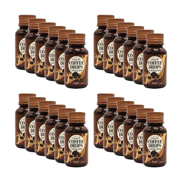 24PK Goodlife Grocers Chewable Coffee Flavoured Drops 32g Assorted