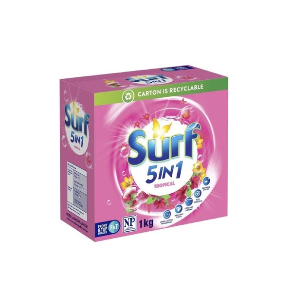 Surf Laundry Powder Tropical 1kg