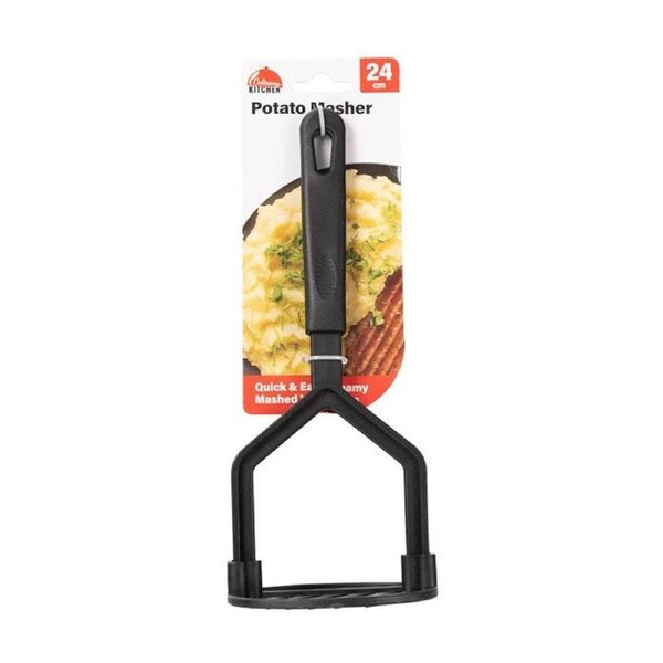 Culinary Kitchen Nylon Potato Masher W/ Hanging Hole Cooking Utensil 24cm