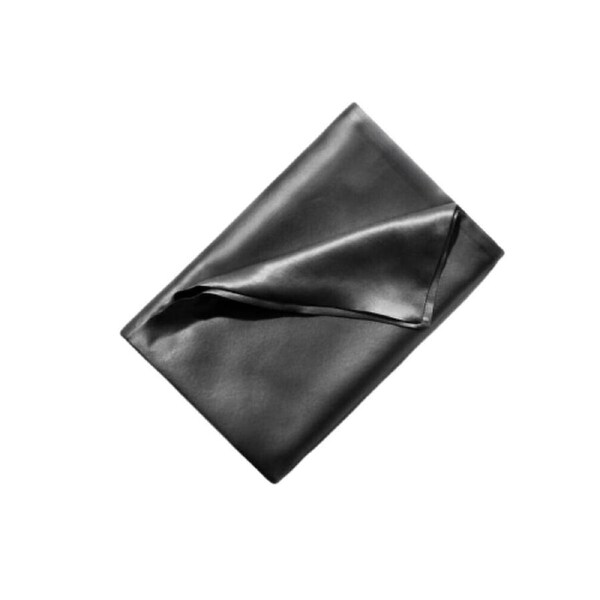 25 Momme Two Sided Mulberry Silk Pillow Case Black