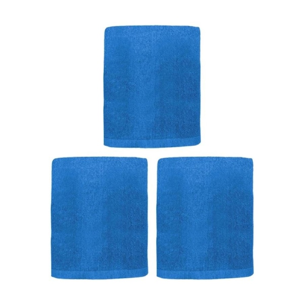 3PK Capri Non Slip Bath Mat Bathroom Floor Accessory Home Decor 45x75cm Denim