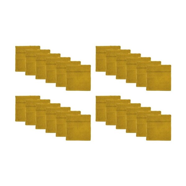 24PK Capri Soft Absorbent Facewash Bathroom Washcloth Towel 30x30cm Turner