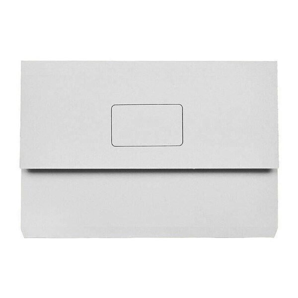 Marbig Slimpick Foolscap Document Wallet Grey