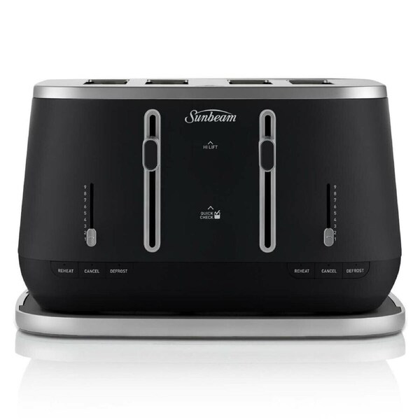 Sunbeam Kyoto City Collection 4 Slice Toaster Black
