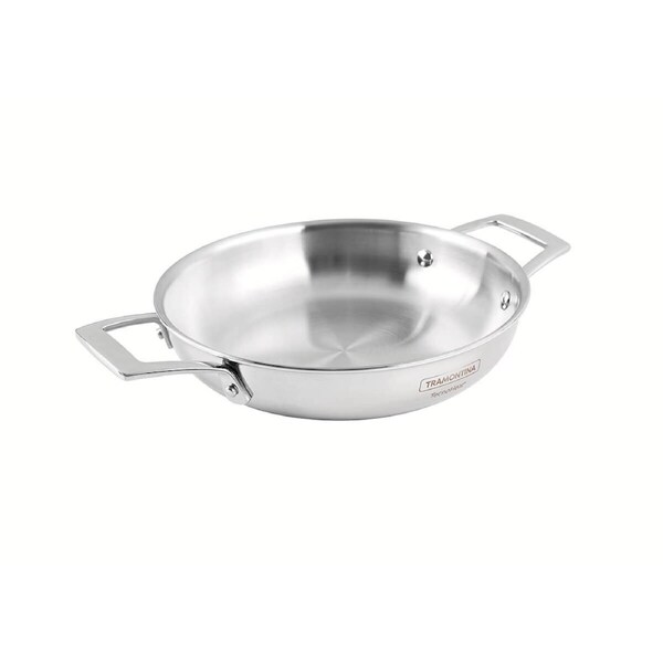 Tramontina Grano 20cm Tri-Ply Clad Double-Handled Frying Pan
