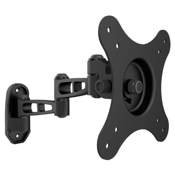 P&P Black Tilt & Swivel TV Mount for 10"-24" Screens, 15kg Load
