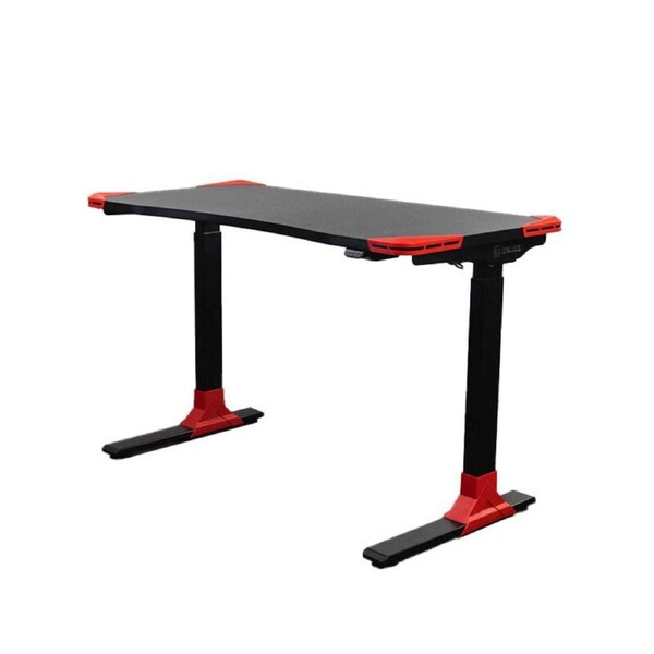 P&P White Flexi-Desk HA-119E Single Motor Gaming Sit-Stand Desk