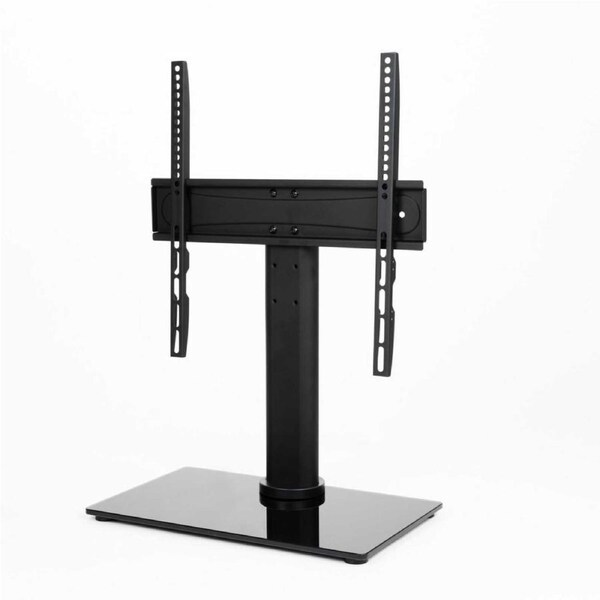 P&P Black MT304 Tabletop TV Stand, Swivel & Height Adjustable, 32-55" TVs, 30kg Load