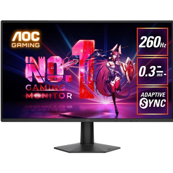 AOC 27in FHD 260Hz IPS Gaming Monitor (27G50Z)