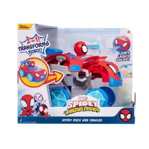 Spidey And His Amazing Friends Spidey Mech Web Crawler
