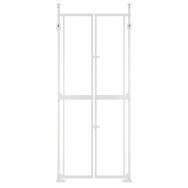 Retractable Safety Gate Pet Dog Cat Extra Tall Invisible Fence Enclosure Barrier Safe Guard Security Fencing Doorway Stairs Kitchen Bedroom 190-250cm
