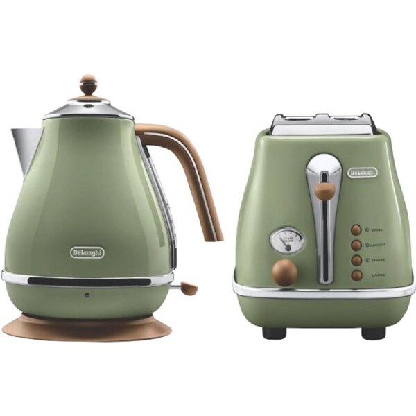 DeLonghi Icona Vintage Breakfast Pack Green