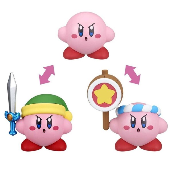 Kirby - Copy Ability Figure - Sword & Hammer