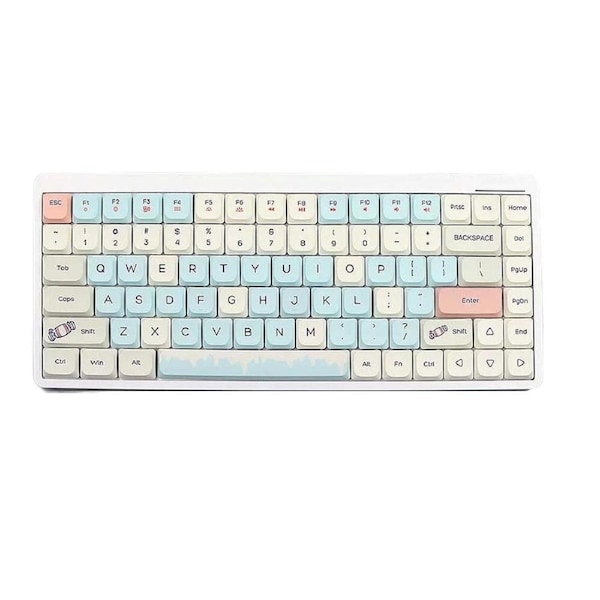 Laptop Computer Low Switch Mechanical Silent Keyboard Lighting 2.4 Bluetooth Blue