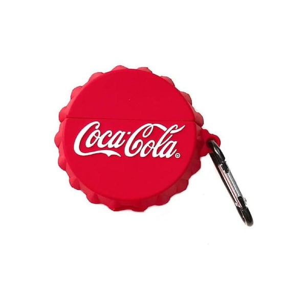 Cartoon Design Airpods Case - Cola Cap