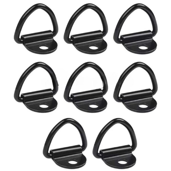 Metal Plated D Ring Tie Down Anchor Lashing Hook Trailer Securing Point