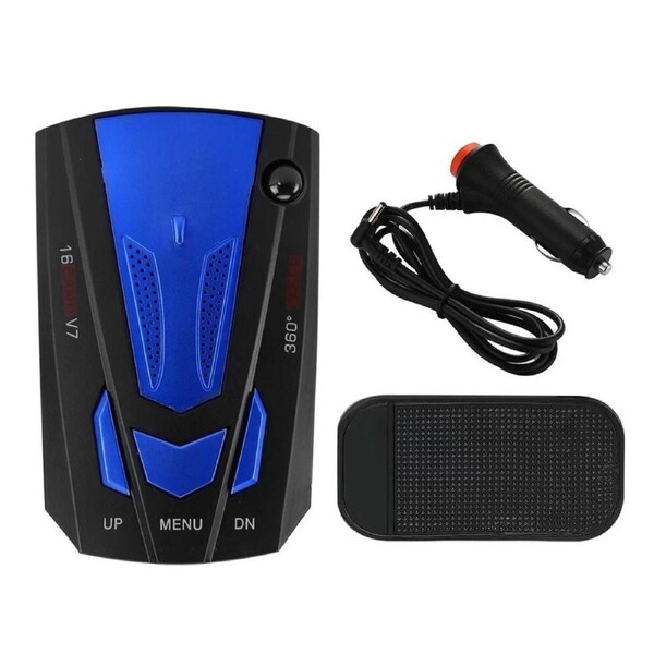 360 Degree Car Speed Laser Radar Detector GPS Camera Driving Alert Device