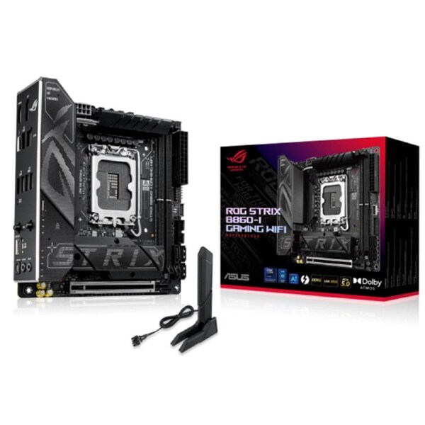Asus ROG STRIX B860-I Gaming WIFI LGA 1851 Mini-ITX Motherboard (ROG STRIX B860-I GAMING WIFI)
