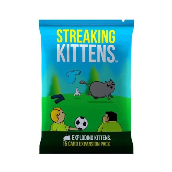 15pc Exploding Kittens Streaking Kittens Expansion Pack Kids/Children Game 7y+