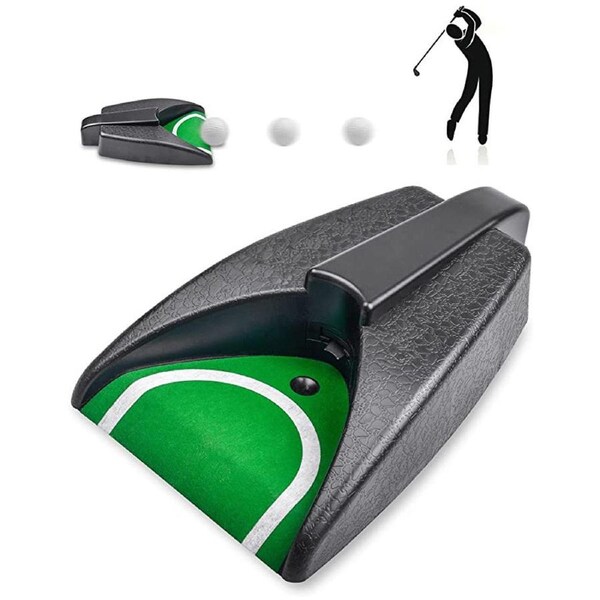 Golf Auto Return Putter ? Practice Anytime with Effortless Ball Return Convenience