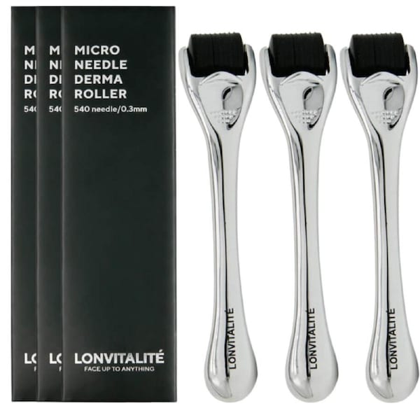 Lonvitalite Microneedling Derma Roller – 3 Pack