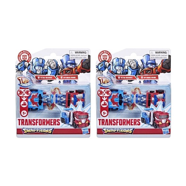 2PK Transformers Swapticons Action Figure Kids Play Toy 5y+ Assorted