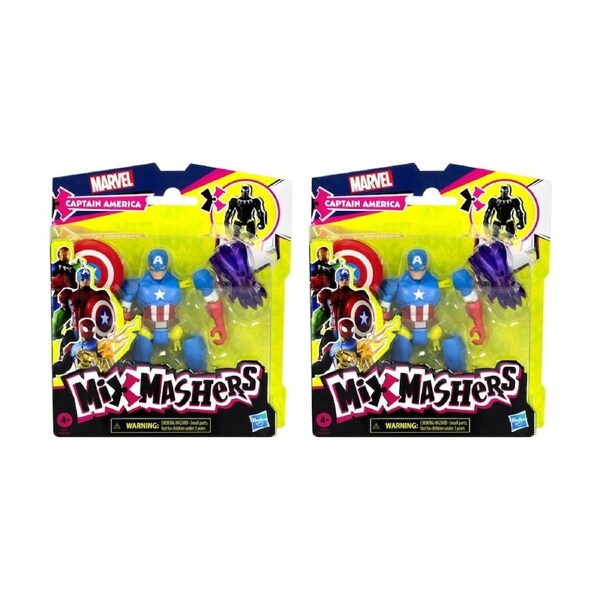 2PK Mixmashers Basic Action Figure Kids Play Toy Avengers Assorted